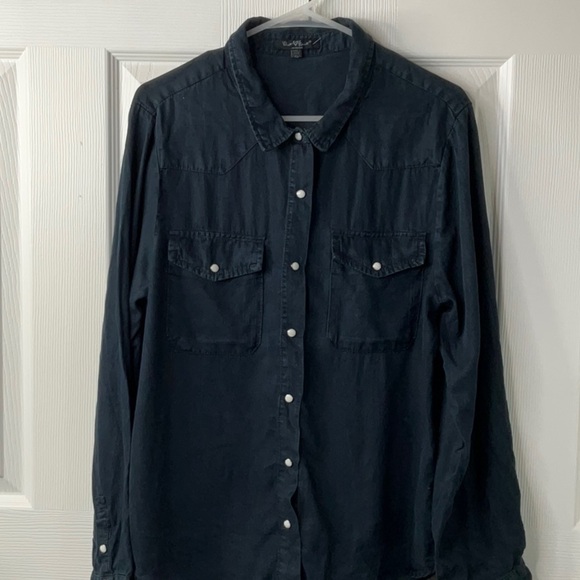 Velvet Heart Los Angeles Women’s Long Sleeve Button Up Size XL - Picture 3 of 8